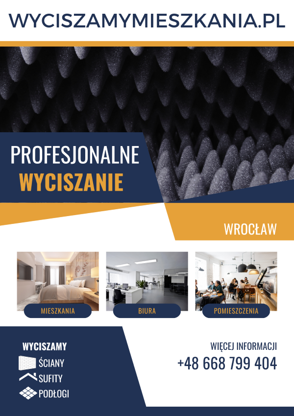 Wyciszanie mieszkań Wrocław